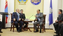 Нийслэлиийн ИТХ-ын дарга ОХУ-ын Буриадын Ардын хурлын даргатай уулзлаа