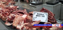 “Хархорин” хүнсний захад хонины мах хамгийн хямд үнэтэй байна 