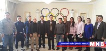 Тамирчид өнөөдөр олимпийн тэтгэлэг гардлаа 