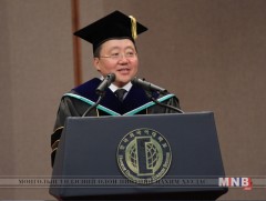 Ерөнхийлөгч Ц.Элбэгдоржид “Хүндэт доктор”-ын цол, өргөмжлөл гардуулах ёслол боллоо