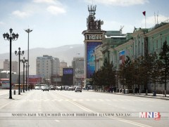 Өнөөдөр Чингисийн талбайн баруун талын замыг хэсэгчлэн хаана