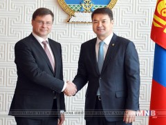 Ерөнхий сайд Европын комиссын Дэд Ерөнхийлөгчийг хүлээн авч уулзав