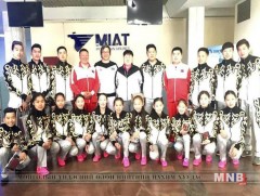 Аэробик, гимнастикчид ДАШТ-д оролцоно