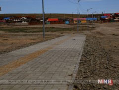 Нийслэлд шинээр 226 мянган ам.метр явган хүний зам тавьжээ