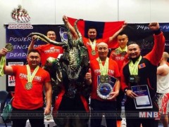 Монголын зургаан тамирчин пауэрлифтингийн төрлөөр медальт байрт шалгарчээ