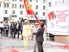 Монгол Улс түүхэндээ анх удаа 50 тамирчнаа олимпын наадамд өрсөлдүүлэхээр үдэх ёслол үйлдэв