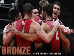 АНУ-ын волейболчид хүрэл медаль хүртлээ 