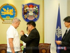 О.Н. Фадеев Улаанбаатар хотын “Хүндэт тэмдэг”-ээр шагнууллаа