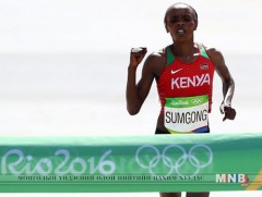 Кенийн тамирчин марафоноос анх удаа алтан медаль хүртэв 