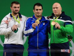 Рио 2016: Иран улс хүндийн өргөлтийн төрлөөс хоёр дахь алтан медалиа хүртлээ