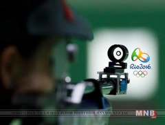 РИО-2016: 10 м-ийн урт хийн бууны дасгал /шууд/