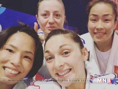 Рио 2016: Шөвгийн дөрөвт шалгарсан эмэгтэй жүдочид селфидэв