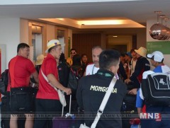 Чөлөөтийнхөн олимпийн тосгонд ирлээ