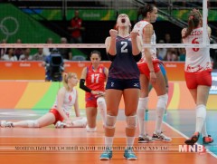 РИО 2016: АНУ-ын эмэгтэй волейболчид хүрэл медаль хүртлээ