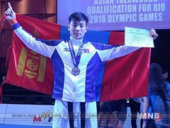 Рио 2016: Олимпид Монголыг төлөөлөх таэквондогийн тамирчин 