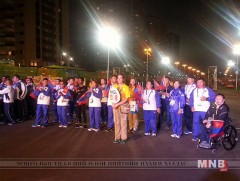 Паралимпид оролцох Монголын баг тамирчдын туг өргөх ёслол /фото/ 