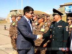 Засаг даргын орлогч Ж.Батбаясгалан дайчилгаатай хээрийн сургуулилттай танилцлаа