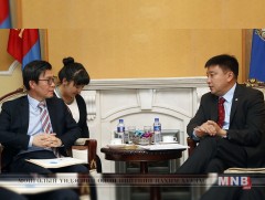 С.Батболд Усны нөөцийн “K-WATER” корпорацийн төлөөлөгчдийг хүлээн авч уулзлаа