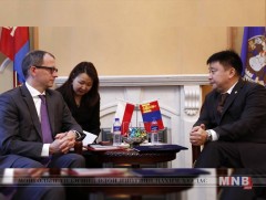 Хотын дарга Польшийн Элчин сайдыг хүлээн авч уулзлаа