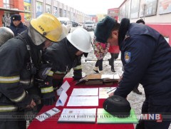 Гал түймэр унтраах дадлага сургууль хийлээ