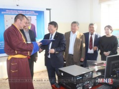 Бурханч лам Г.Пүрэвбат докторын зэрэг хамгаалжээ