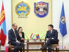 Унгарын Гадаад хэргийн сайдын зөвлөхийг хүлээн авч уулзлаа