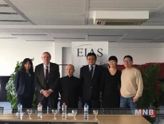 Л.Өлзийтөгс “Аквариум” өгүүллэгийн түүврийн танилцуулгаа Брюссель хотод хийлээ 