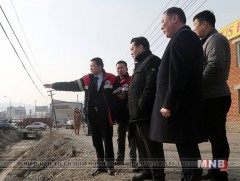 Шар усны үерээс урьдчилан сэргийлэх ажлын явцтай танилцлаа