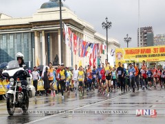 “Улаанбаатар Марафон 2017” олон улсын гүйлтийн тэмцээн болж байна