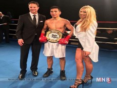 Н.Төгсцогт мэргэжлийн боксын анхны бүсээ гарджээ