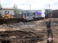 Арьс ширний байрыг шинэчлэн барих орон сууцны шав тавилаа
