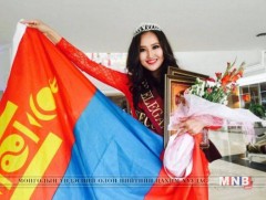 Мисс Б.Гүнзаяа олон улсын тэмцээнд оролцож байна