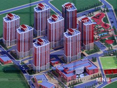 Сургууль, цэцэрлэг бүхий 1008 айлын орон сууц баригдана