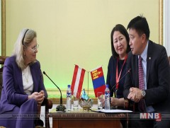 Хатагтай Ирене Гине-Райхлыг хүлээн авч уулзлаа