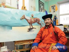 “Сувдан хөлс” үзэсгэлэнгийн нээлт “Q Art” галерейд болов