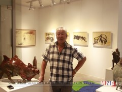 Ш.Чимэддорж “Цагийн урсгал” үзэсгэлэнгээ дэлгэжээ