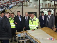 Новосибирскийн Захирагч “МИАТ” ХК-ийн Агаарын хөлгийн засвар үйлчилгээний газартай танилцлаа