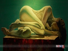 “Төөрдөг байшин” үзэсгэлэн “Орт” галерейд нээгдээд байна