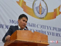 Г.Мандахбаяр 87.87 хувийн саналаар МСНЭ-ийн ерөнхийлөгчөөр сонгогдлоо