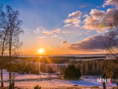 “Хаяарах үүрийн туяа” байгалийн зураглал