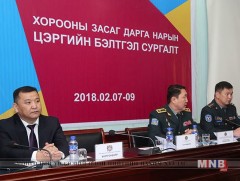 Хороодын Засаг дарга нарыг цэргийн бэлтгэл сургалтад хамрууллаа