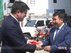 Нийслэлийн Байгаль хамгаалагчид шинэ техник хэрэгсэлтэй боллоо