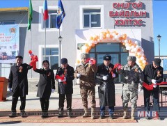 Баганхангай дүүргийн Гал түймэр унтраах, аврах 80 дугаар анги шинэ байраа хүлээн авлаа