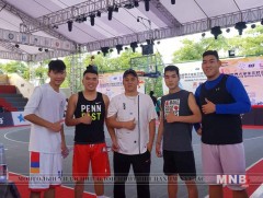 Монголын 3х3 баг өнөөдөр хоёр тоглолт хийнэ