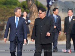 Хоёр Солонгосын замын сүлжээг холбох ёслол болно