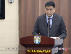 Хан-Уул дүүргийн Засаг дарга Ж.Алдаржавхлан мэдээлэл хийлээ