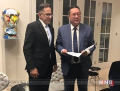 ЗГХЭГ-ын Тэргүүн дэд дарга Г.Баясгалан Израилийн ЗГХЭГ-ын дарга Тзачи Брейвермантай уулзав 