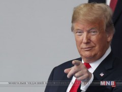 АНУ-ын Ерөнхийлөгч Дональд Трамп онц байдал зарлана