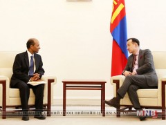 Сайд Д.Цогтбаатар “Мянганы Сорилтын Корпораци”-ийн ахлах захирлыг хүлээн авч уулзлаа 