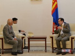 Соёлын элч Каваүчи Широг хүлээн авч уулзав